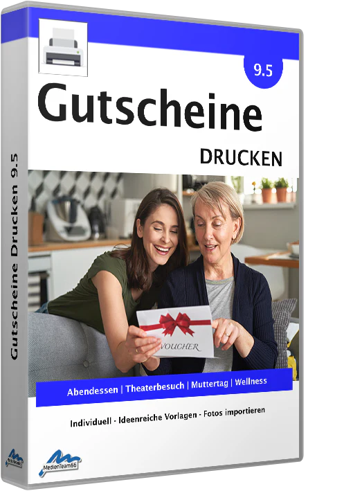 Gutscheine Drucken 9.5 Professional