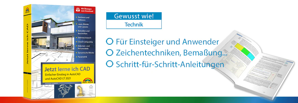 Jetzt lerne ich CAD – Einfacher Einstieg in AutoCAD und AutoCAD LT 2021 - Image 2