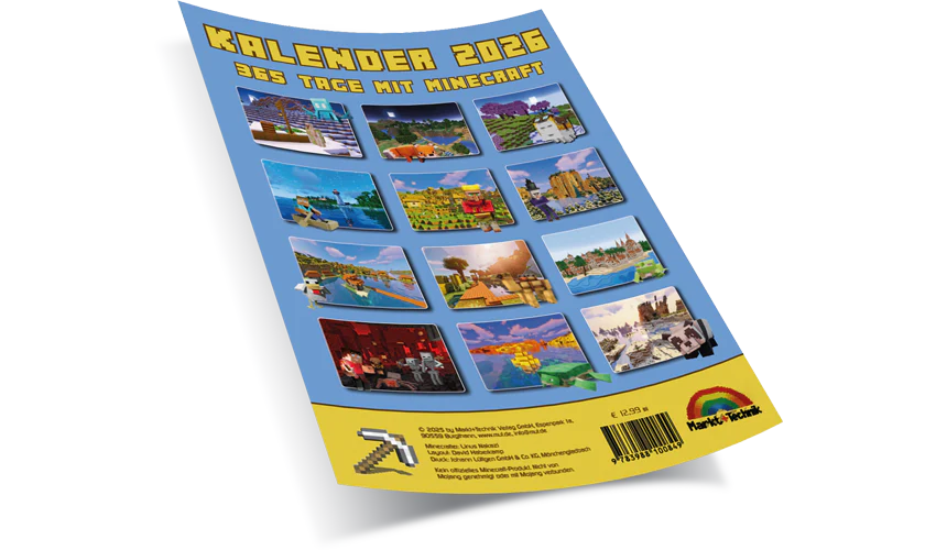 Kalender 2026 DIN A4 - 365 Tage mit Minecraft - Image 6
