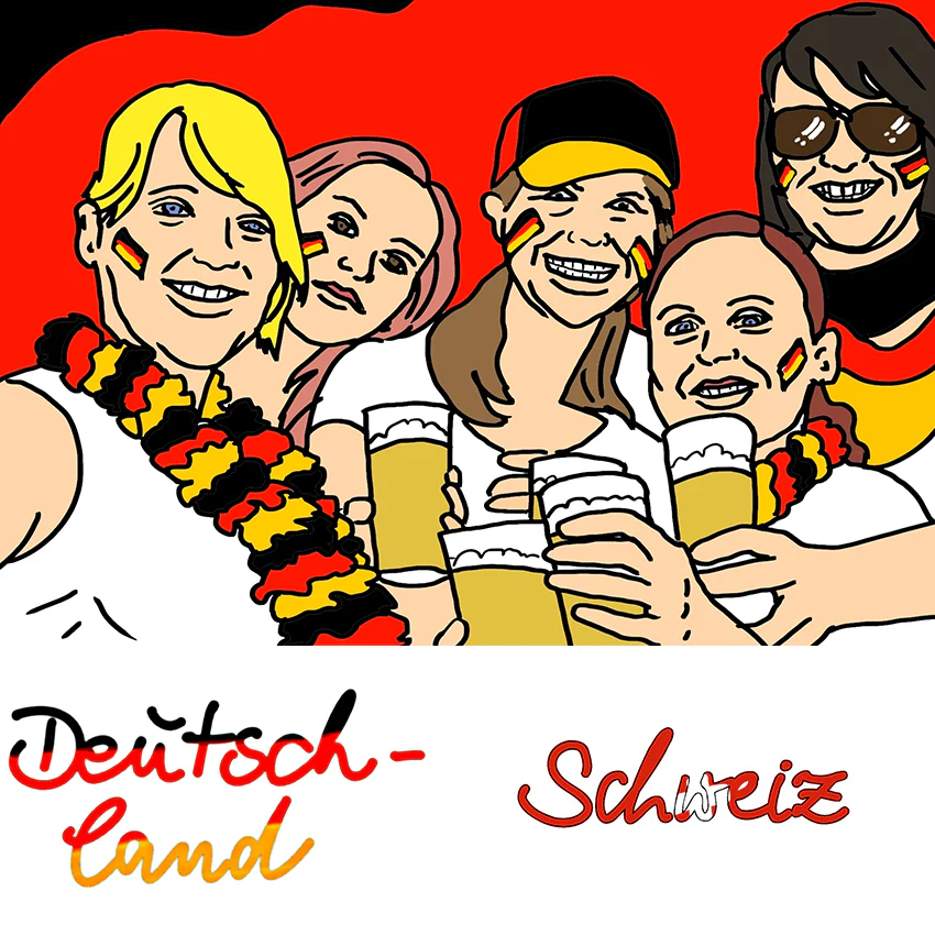 Künstler-Illustrationen Fußball-Fan - Image 3