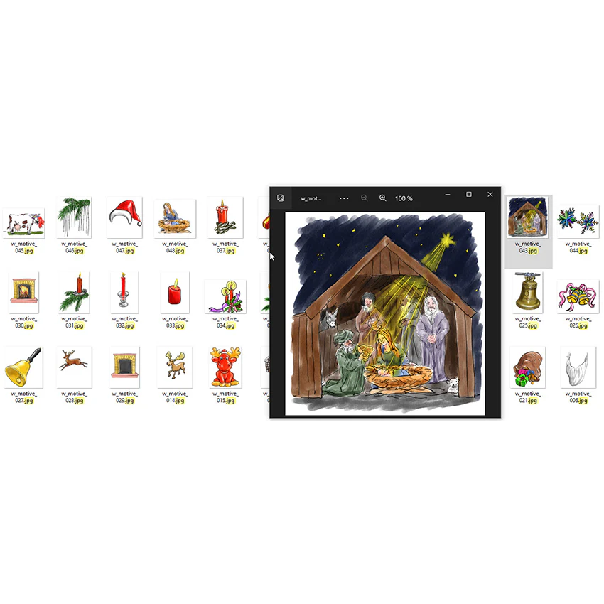 Künstler-Illustrationen Weihnachten 1 - Image 5