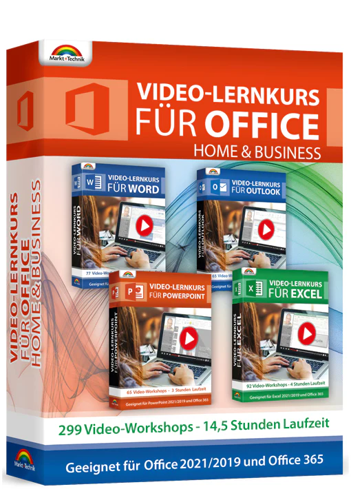 Lernkurs Office 2021-2019 Home and Business