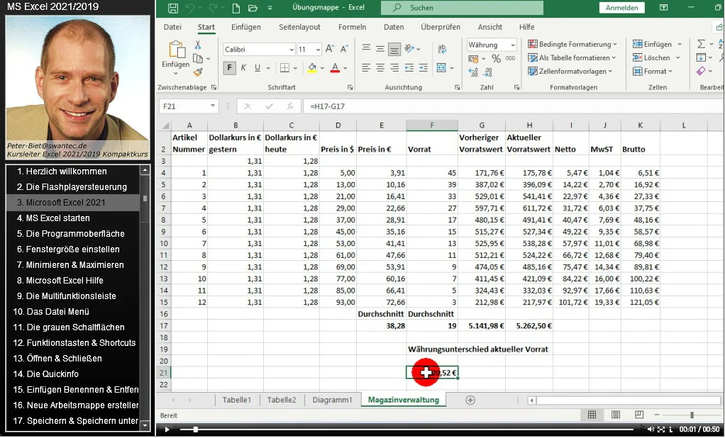 Lernkurs Office 2021-2019 Home and Business - Image 4
