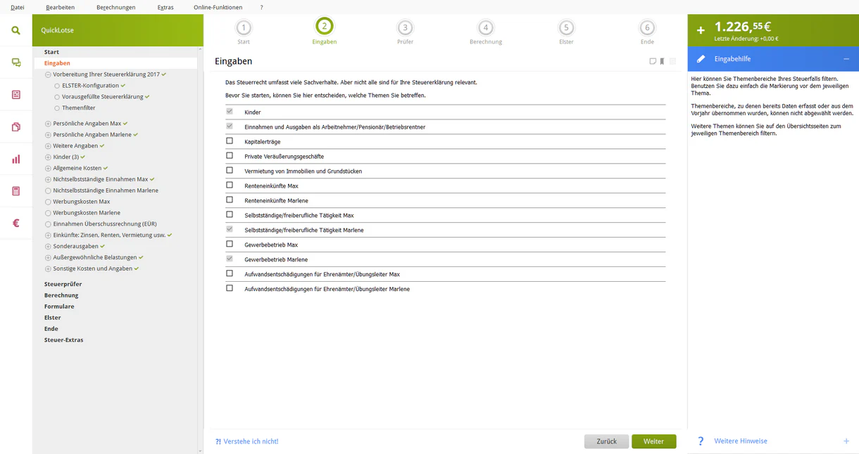 Lexware QuickSteuer Deluxe 2024 - Für das Steuerjahr 2023 - Image 8