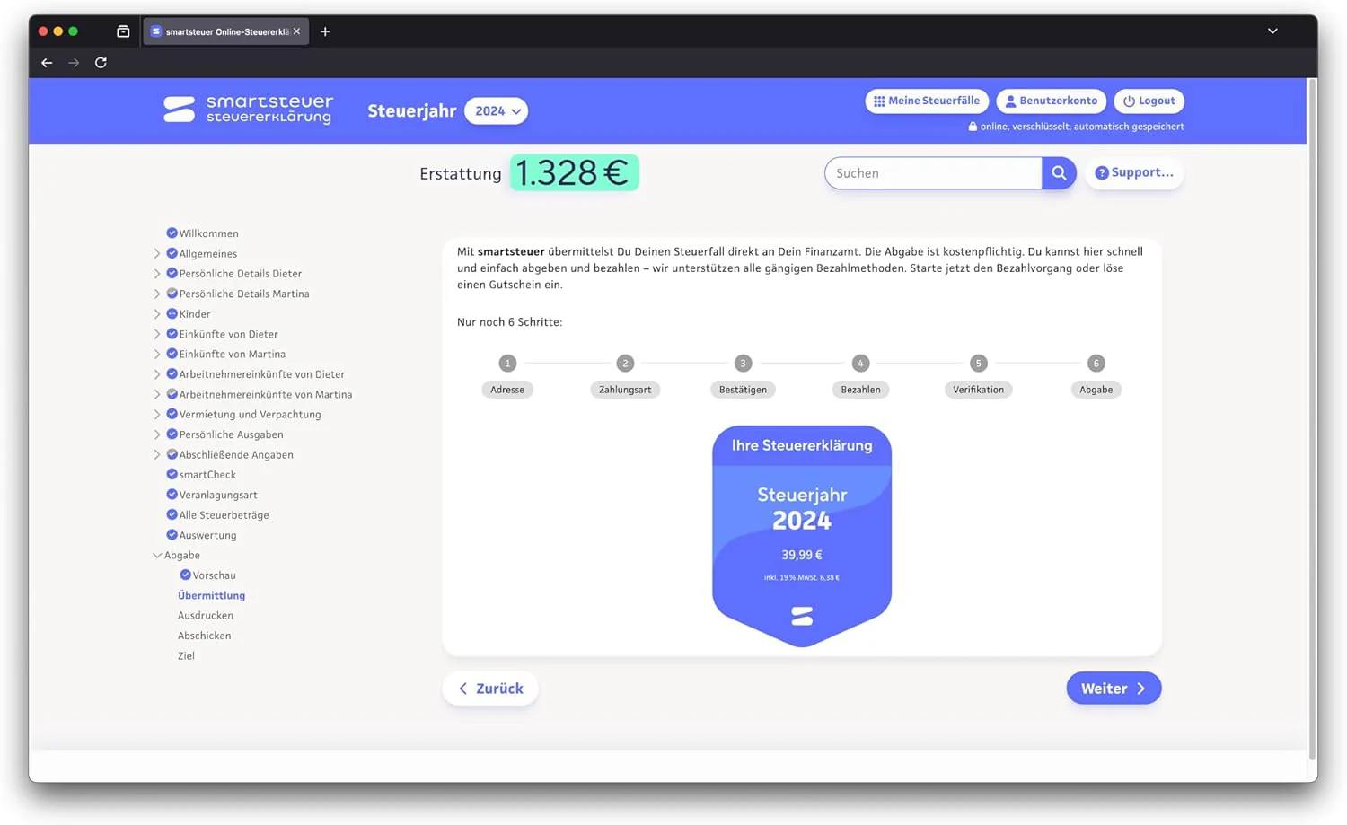 Lexware smartsteuer 2025 - Steuersoftware für das Jahr 2024 - Image 4
