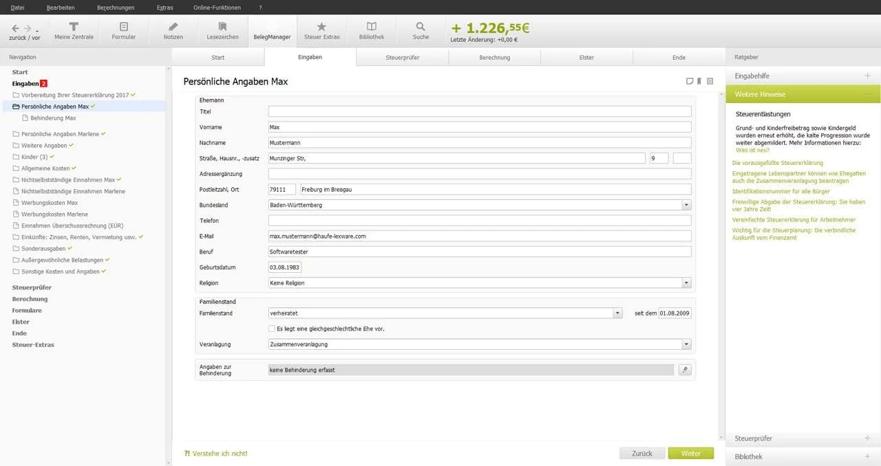 Lexware Taxman 2024 - Für das Steuerjahr 2023 - Image 4