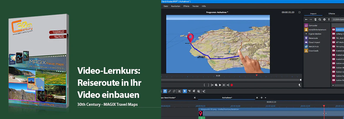 Lernkurs für MAGIX Travel Maps in Action - Image 2