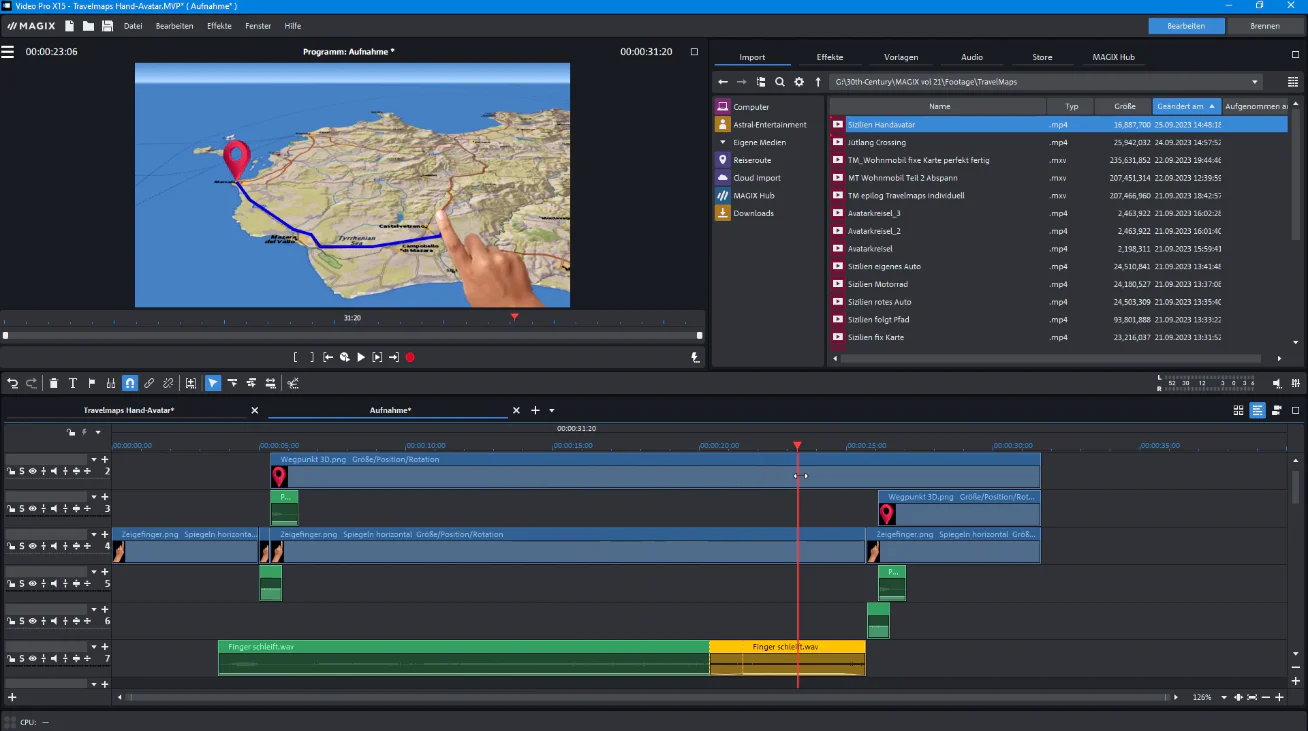 Lernkurs für MAGIX Travel Maps in Action - Image 7
