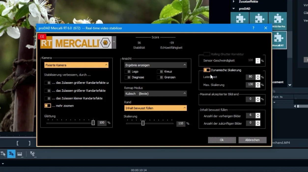 Lernkurs für MAGIX und proDAD Mercalli V6 - VitaScene V5 - ReSpeedr - Image 4