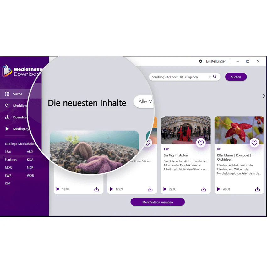 Mediatheken Downloader 2025 - Image 3