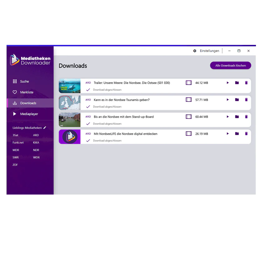 Mediatheken Downloader 2025 - Image 6