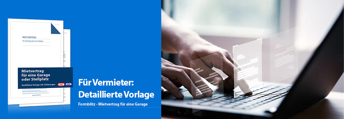 Mietvertrag für eine Garage und Stellplatz - Mustervorlage - Image 2
