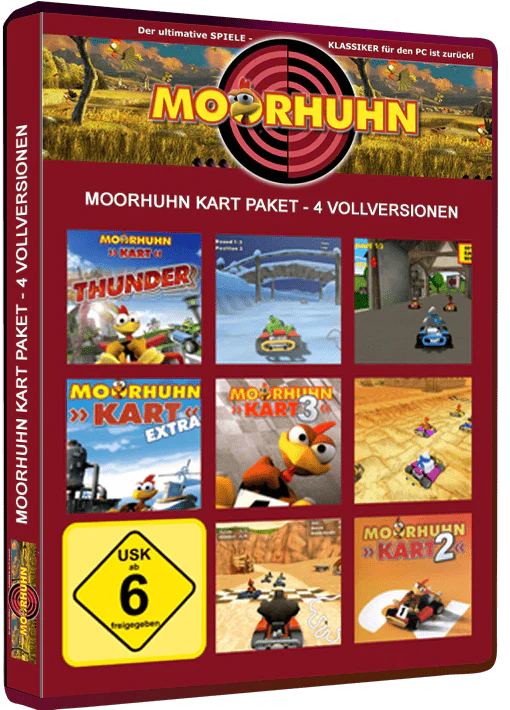 Moorhuhn Kart Paket