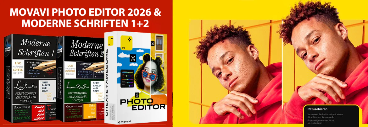 Movavi Photo Editor + Moderne Schriften-Paket - Image 2