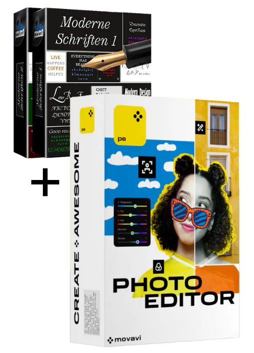 Movavi Photo Editor + Moderne Schriften-Paket - Image 3