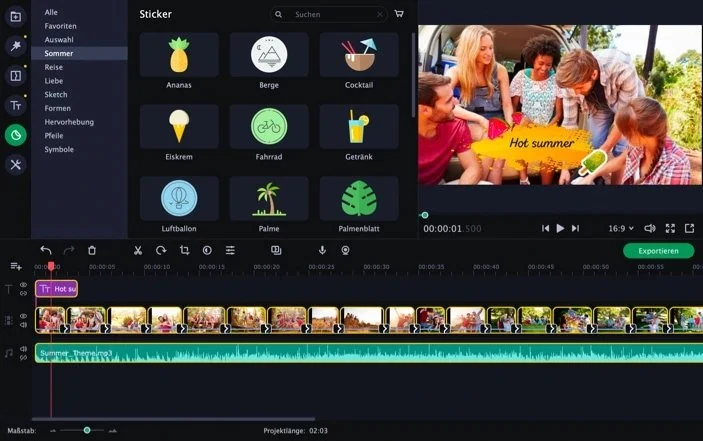 Movavi Slideshow Maker 2023 - Lizenz für 1 Jahr - Image 9