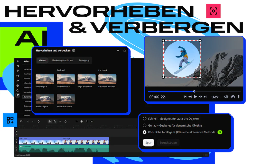 Movavi Video Editor 2025 + Moderne Schriften-Paket 1+2 - Image 9