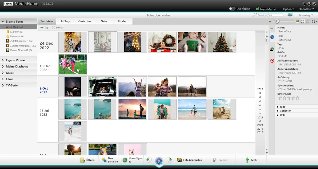Nero Media Home Unlimited 2026 - Der smarte Foto Manager - Image 5