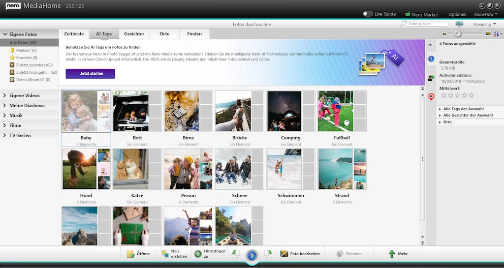 Nero Media Home Unlimited 2026 - Der smarte Foto Manager - Image 6