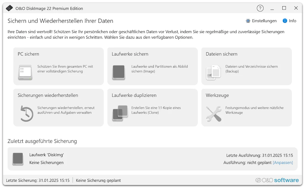 O&O DiskImage 22 Premium - Lizenz für 1 PC - Image 3