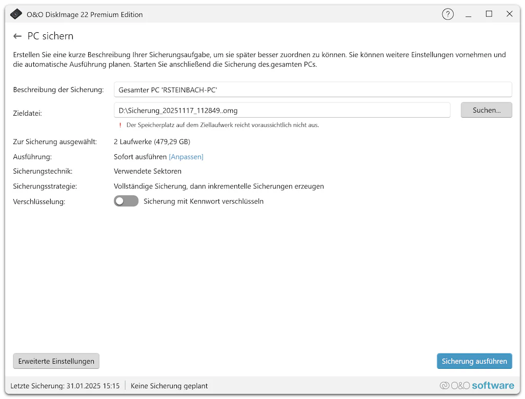 O&O DiskImage 22 Premium - Lizenz für 1 PC - Image 7