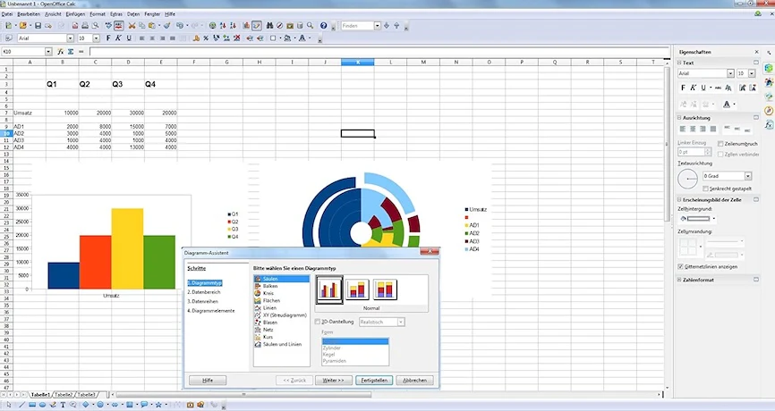 OpenOffice Apache Paket inkl. Handbuch, Cliparts, Schriften und Vorlagen - Image 6