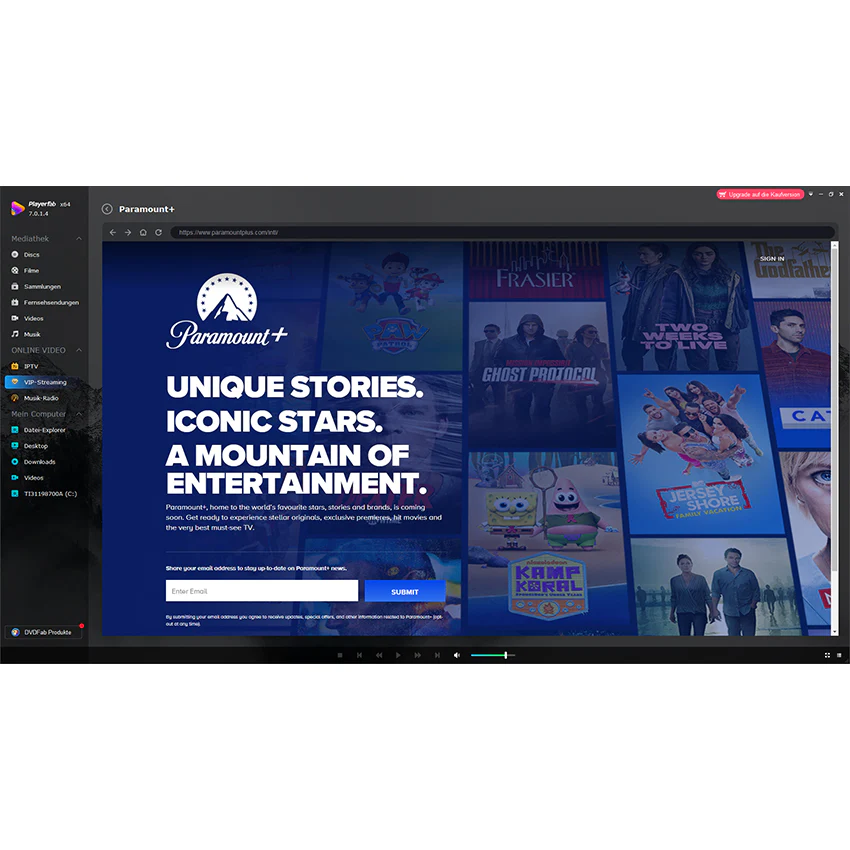 PlayerFab Paramount+ Player - Image 3