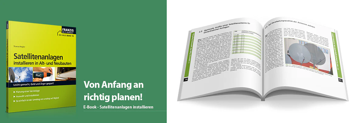 Satellitenanlagen installieren – in Alt- und Neubauten - Image 2