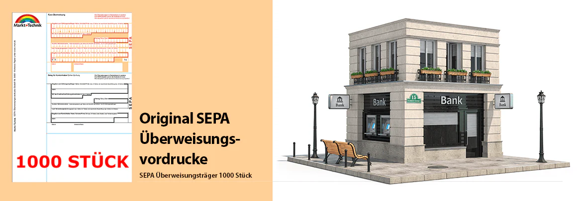 SEPA Überweisungsträger 1000 Stück - Image 2