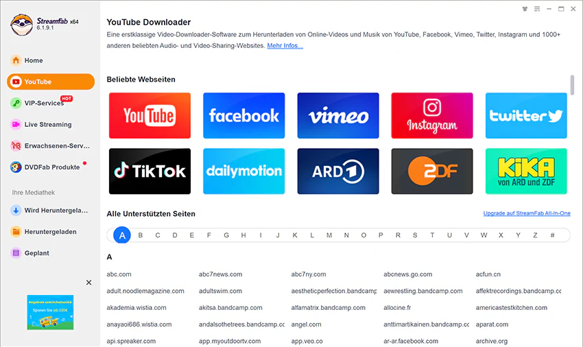StreamFab All-In-One Downloader - 2-Jahres-Lizenz - Image 6