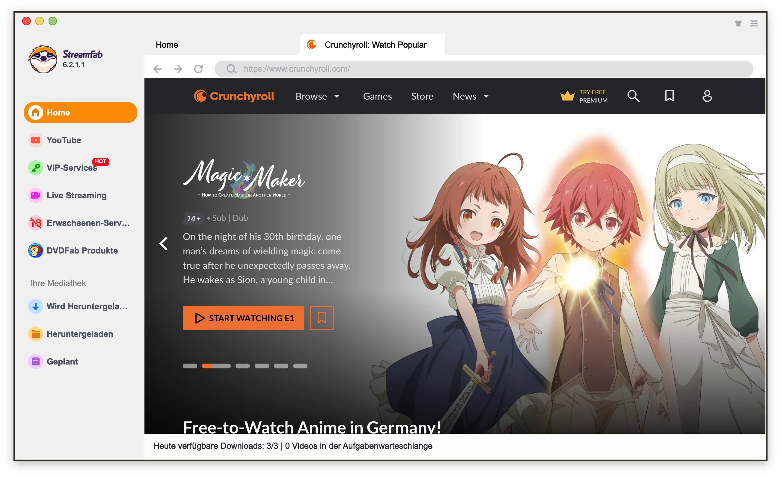 StreamFab Crunchyroll Downloader Mac - 2-Jahres-Lizenz - Image 10