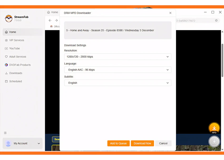 StreamFab DRM MPD Downloader - 2-Jahres-Lizenz - Image 4