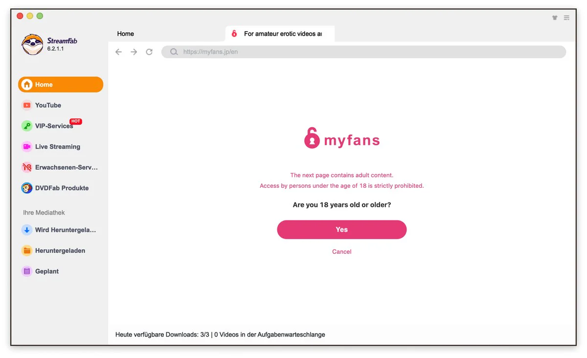 StreamFab myfans Downloader Mac - 2-Jahres-Lizenz - Image 8