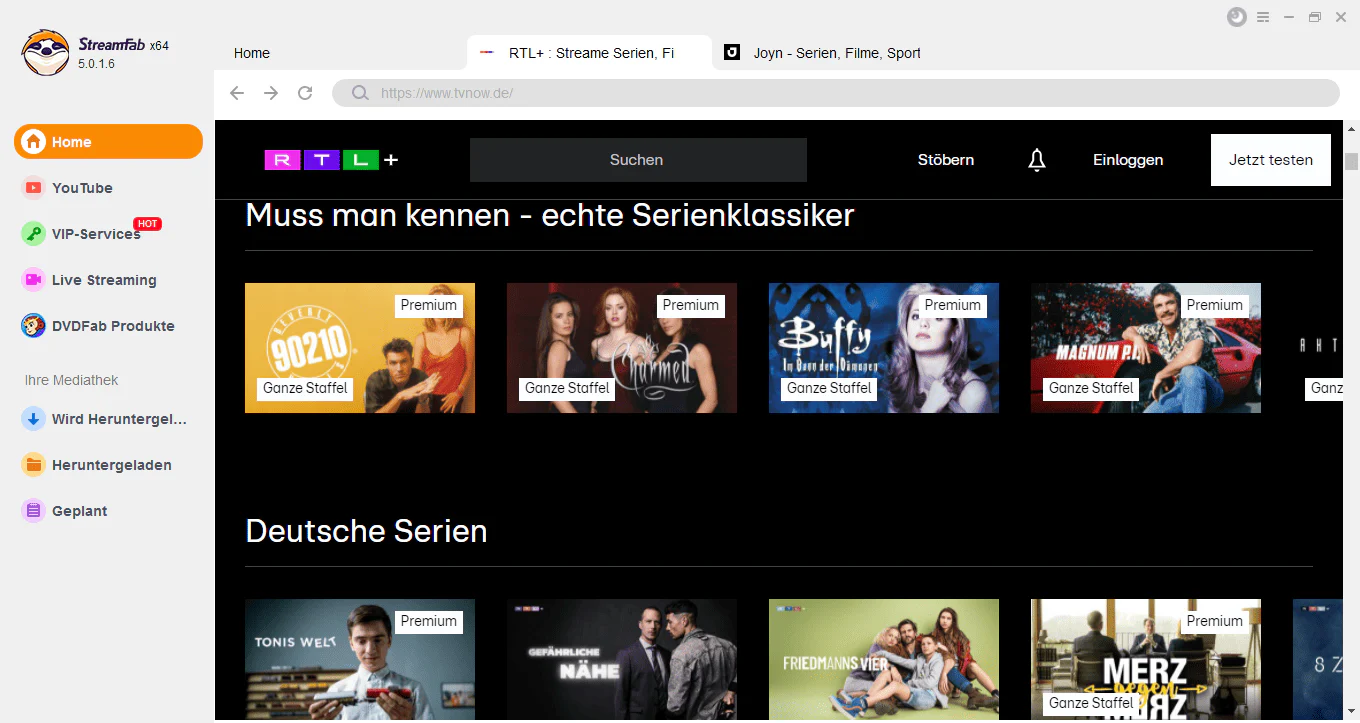 StreamFab RTL+ Downloader - 2-Jahres-Lizenz - Image 3