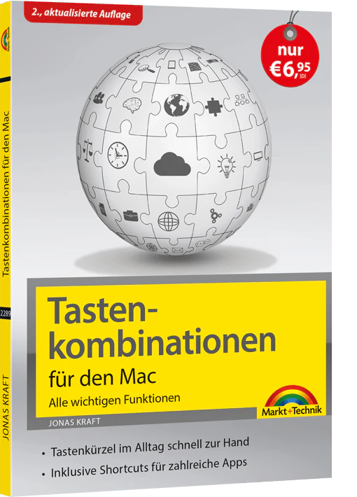 Tastenkombinationen für den Mac - 2. aktualisierte Auflage