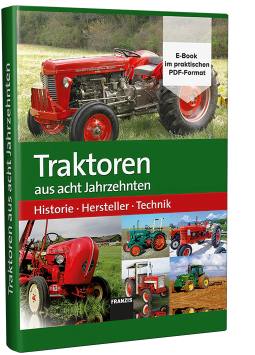 Traktoren aus acht Jahrzehnten