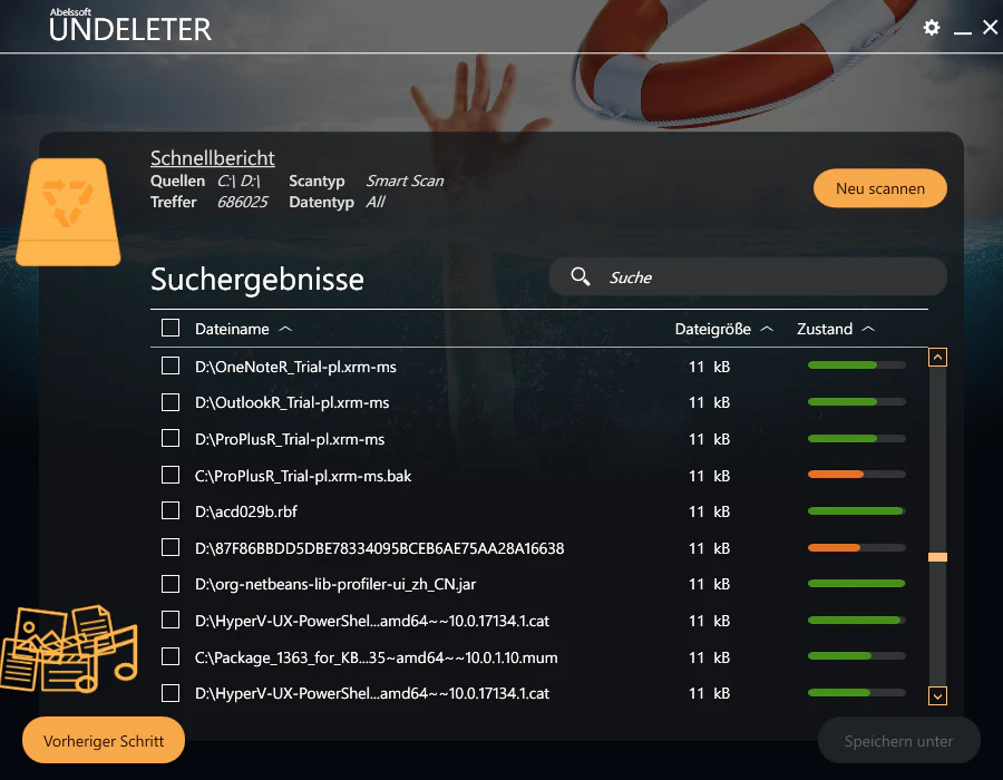 Abelssoft Undeleter 8 - Image 4