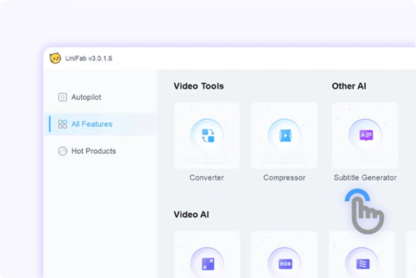 UniFab AI Subtitle Generator - Image 3