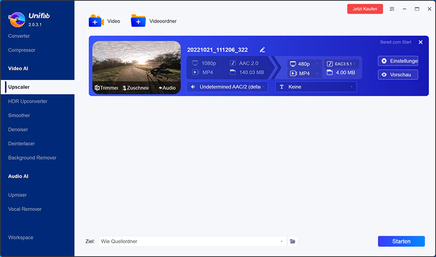 UniFab Video Upscaler AI - Image 5