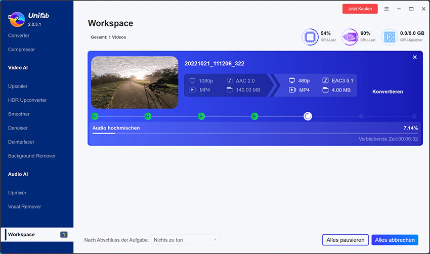 UniFab Video Upscaler AI - Image 6