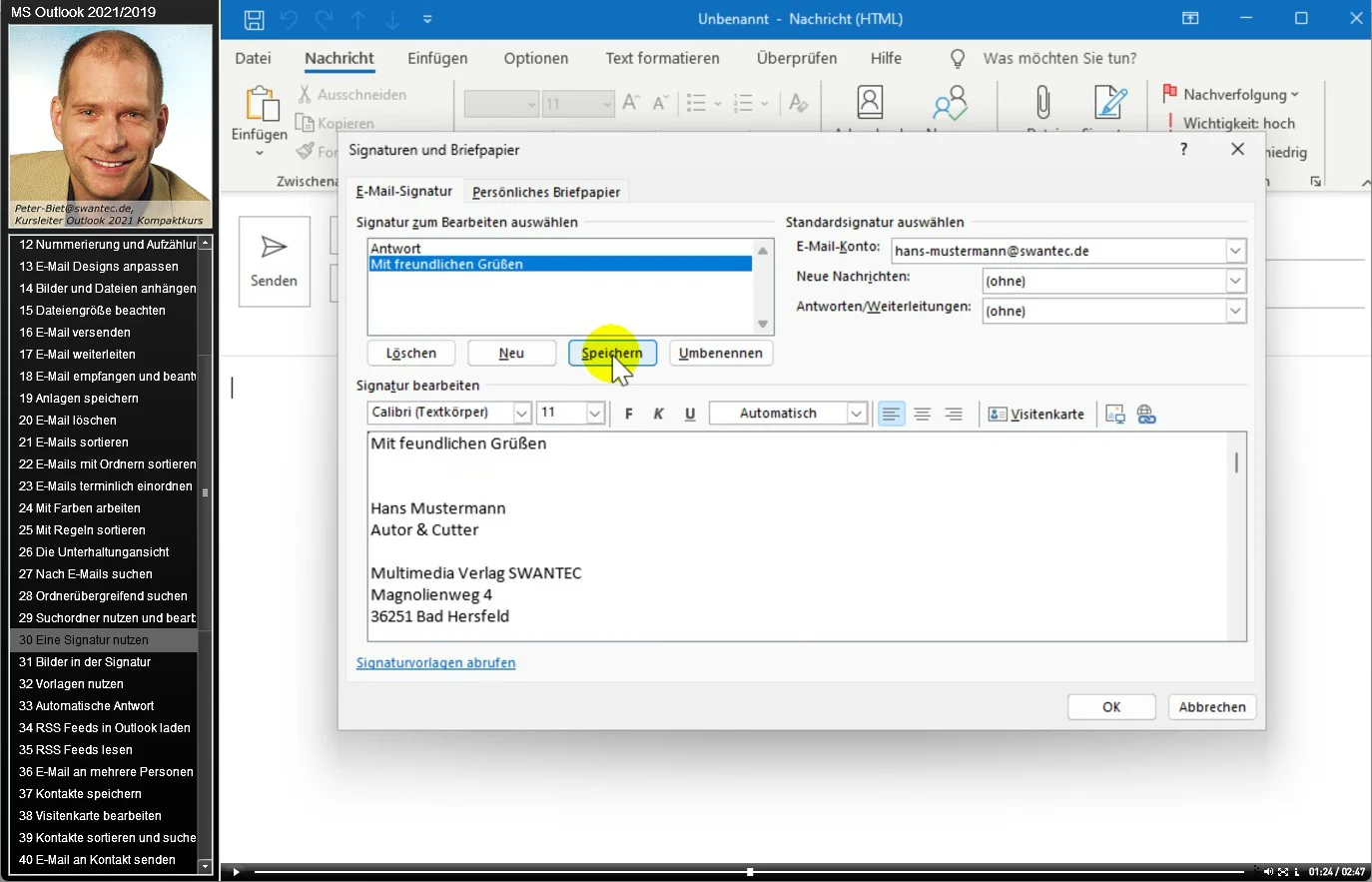 Outlook Video Lernkurs 2021 - 2019 und 365 - Image 4