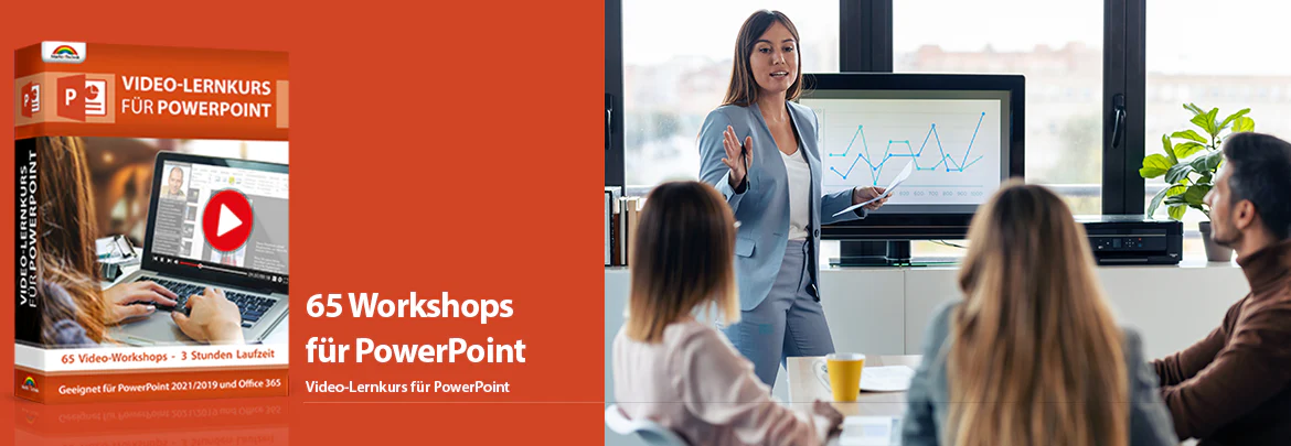 Video Lernkurs für PowerPoint 2021 - 2019 - Image 2