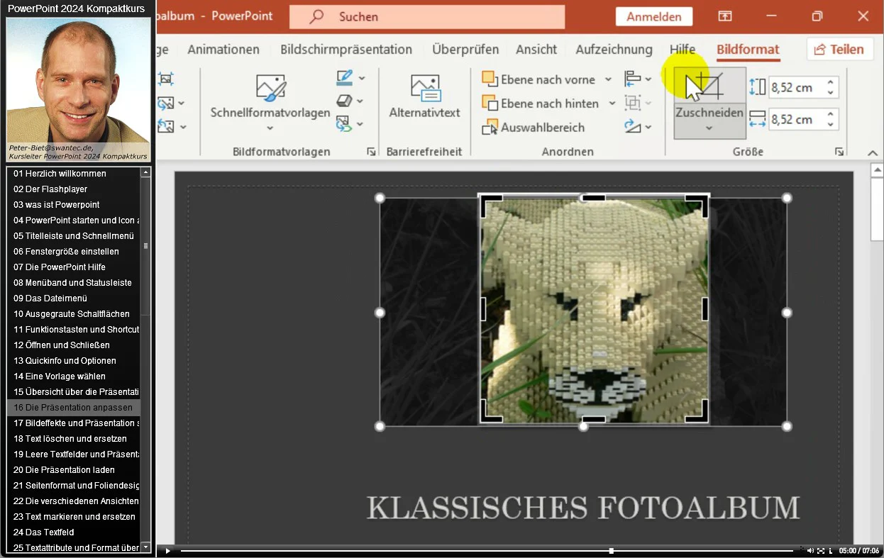 Video Lernkurs für PowerPoint 2024 - 2021 - Image 5