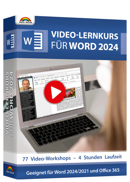 Video Lernkurs für Word 2024 / 2021 und 365
