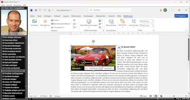 Video Lernkurs für Word 2024 / 2021 und 365 - Image 7