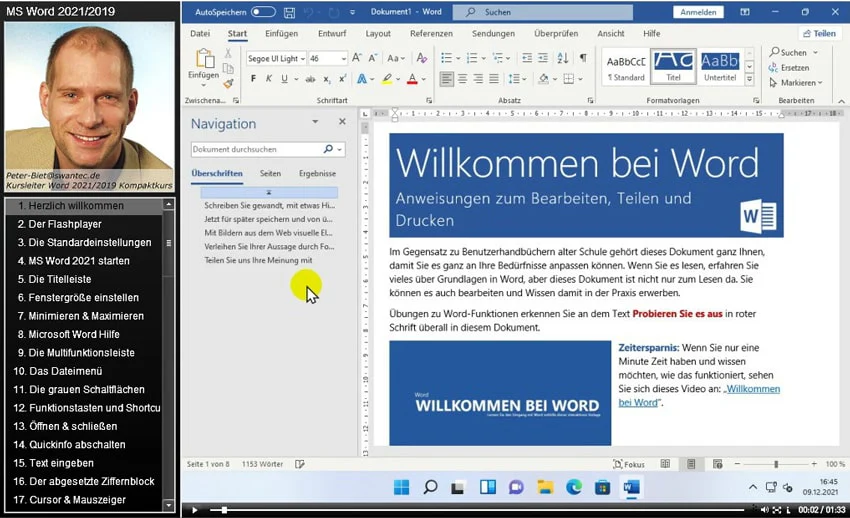 Video Lernkurs für Word - Image 3