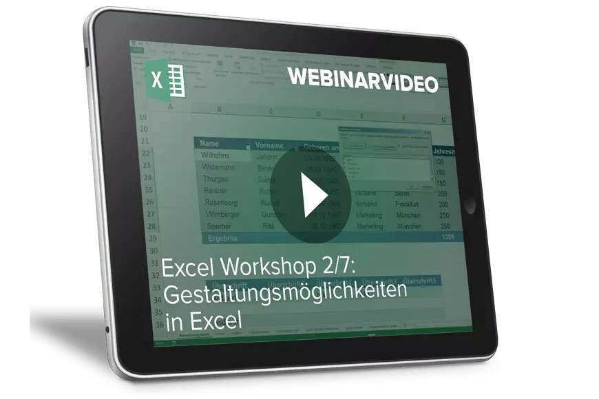 Vom Excel-Einsteiger zum Tabellen-Titan - Image 6