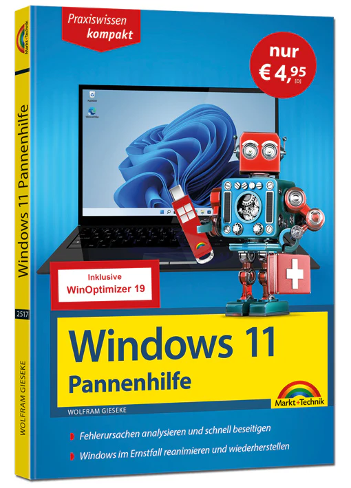 Windows 11 - Pannenhilfe - Sonderausgabe inkl. WinOptimizer 19