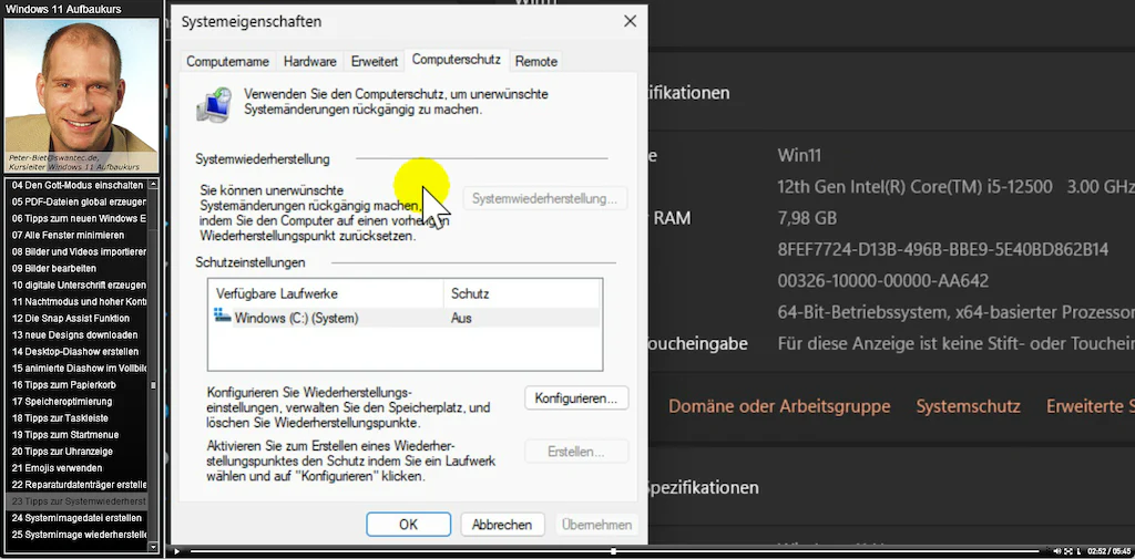 Windows 11 Video Lernkurs - Aufbaukurs - Image 3