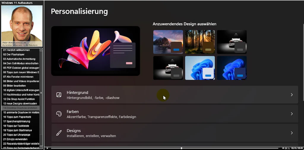Windows 11 Video Lernkurs - Aufbaukurs - Image 6